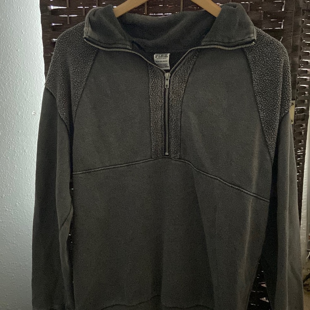 victoria’s Secret pink zip up pull over
